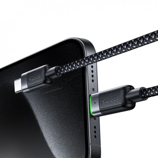 Mcdodo Data Cable Self Winding Series (CA 2000) USB C to USB C, 60W, Fast Charging, 1.2m Black Mcdodo Data Cable Self Winding Series (CA 2000) USB C to USB C, 60W, Fast Charging, 1.2m Black