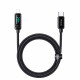 Mcdodo Data Cable (CA 8810) USB C to Lightning, 36W, Digital Display, 1.2m Black