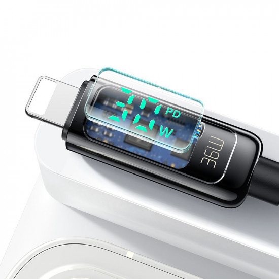 Mcdodo Data Cable (CA 8810) USB C to Lightning, 36W, Digital Display, 1.2m Black