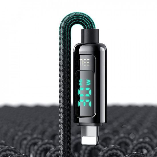 Mcdodo Data Cable (CA 8810) USB C to Lightning, 36W, Digital Display, 1.2m Black