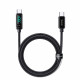 Mcdodo Data Cable (CA 8820) USB C to USB C, 100W, Digital Display, 1.2m Black
