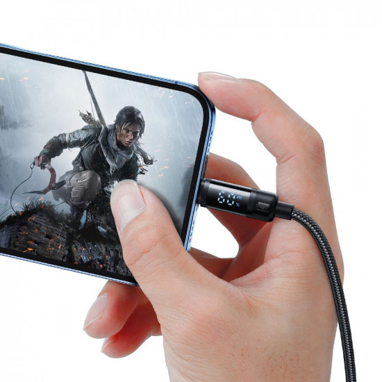 Mcdodo Data Cable BAT Series (CA 5210) USB C to Lightning, 36W, Digital Display, 1.2m Black Mcdodo Data Cable BAT Series (CA 5210) USB C to Lightning, 36W, Digital Display, 1.2m Black