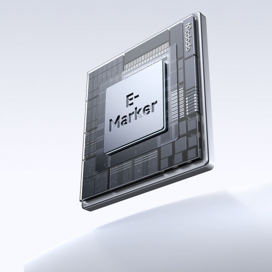 Mcdodo Data Cable (CA 8200) with 7 Colorful Lights, USB C to USB C, 100W, 5A, 1.2m Black