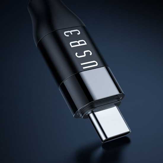 Mcdodo Data Cable (CA 7132) USB C to USB C, 100W, 10Gb/s, 4K@60Hz, 5A, 1.2m Black