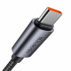 Mcdodo Data Cable (CA 5610) USB C to USB C, LED Display, 100W, Fast Charging, 1.2m Black Mcdodo Data Cable (CA 5610) USB C to USB C, LED Display, 100W, Fast Charging, 1.2m Black