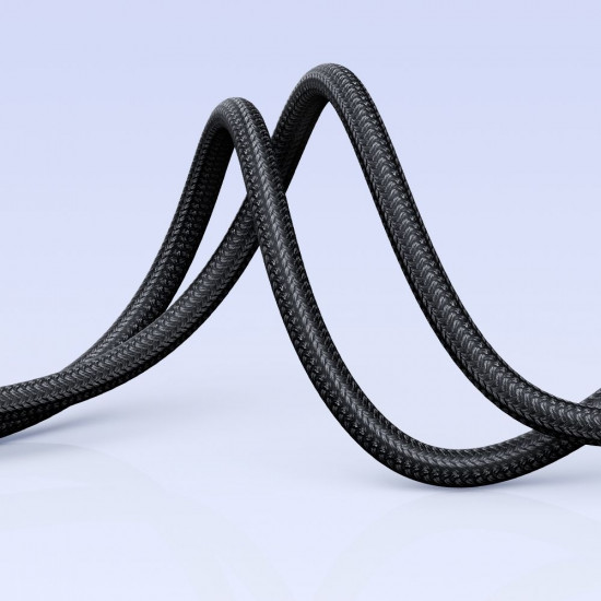 Mcdodo Data Cable (CA 5180) with Breathing Light, USB A to USB C, 100W, 6A, 1.2m Black