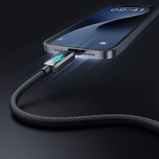 Mcdodo Data Cable (CA 5250) USB A to Lightning, LED Display, 1.2m Black