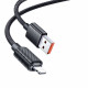 Mcdodo Data Cable (CA 3640) USB to Lightning, Transparent Design, 3A, 1.2m Black