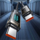 Mcdodo Data Cable (CA 3610) Type C to Type C, 100W, Digital Display, Auto Power Off, Transparent Design, 1.2m Black