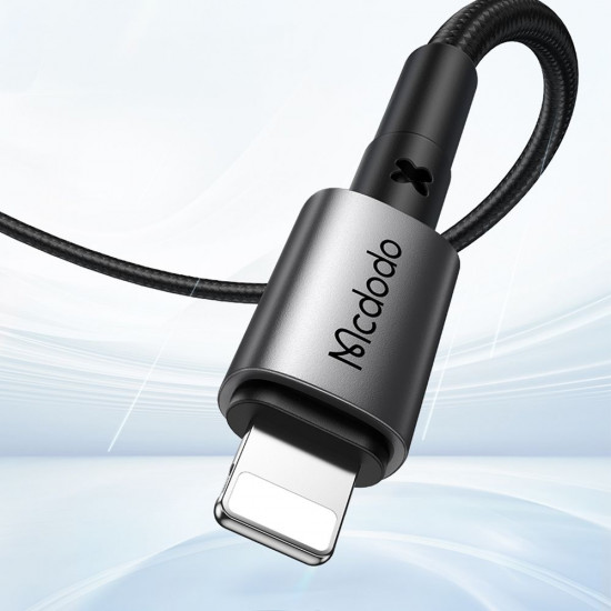 Mcdodo Data Cable (CA 3580) Lightning to USB A, 3A, 1.2m Black