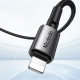 Mcdodo Data Cable (CA 3580) Lightning to USB A, 3A, 1.2m Black