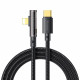 Mcdodo Data Cable (CA 3390) USB C to Lightning, 90 Degree Design, 36W, Transparent Design, 1.2m Black Mcdodo Data Cable (CA 3390) USB C to Lightning, 90 Degree Design, 36W, Transparent Design, 1.2m Black