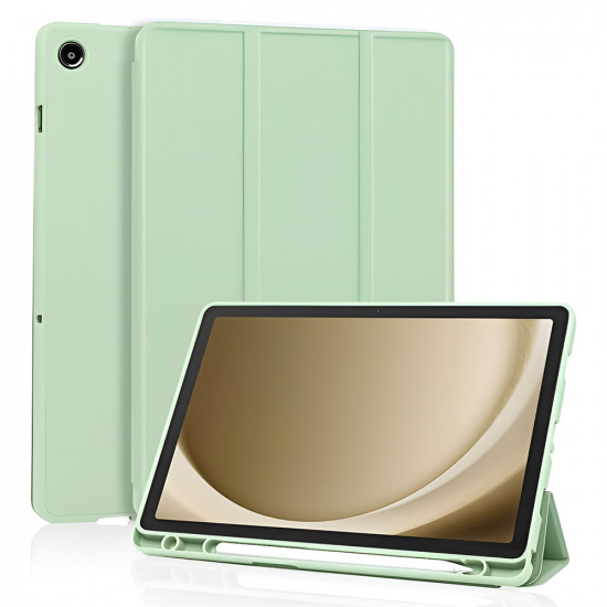 Techsuit Flex Trifold (with Pencil Holder) Samsung Galaxy Tab A11 Plus / A9 Plus Matcha Green Techsuit Flex Trifold (with Pencil Holder) Samsung Galaxy Tab A11 Plus / A9 Plus Matcha Green