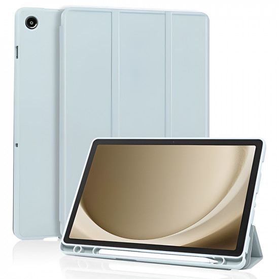 Techsuit Flex Trifold (with Pencil Holder) Samsung Galaxy Tab A11 Plus / A9 Plus Sky Blue