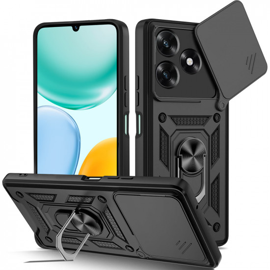 Techsuit CamShield Series Honor X5c Plus Black