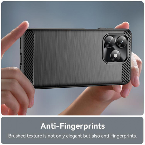 Techsuit Carbon Silicone Honor X5c Plus Black