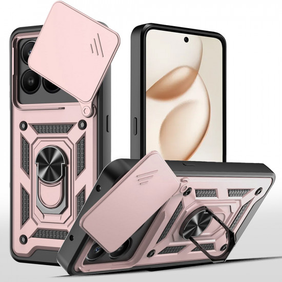 Techsuit CamShield Series Honor 400 Smart 5G / 400 Smart 4G / X7d 4G Rose Gold Techsuit CamShield Series Honor 400 Smart 5G / 400 Smart 4G / X7d 4G Rose Gold