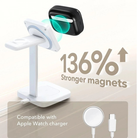 ESR Pulse Magnetic FlickLock Apple AirPods Pro 3 Titanium