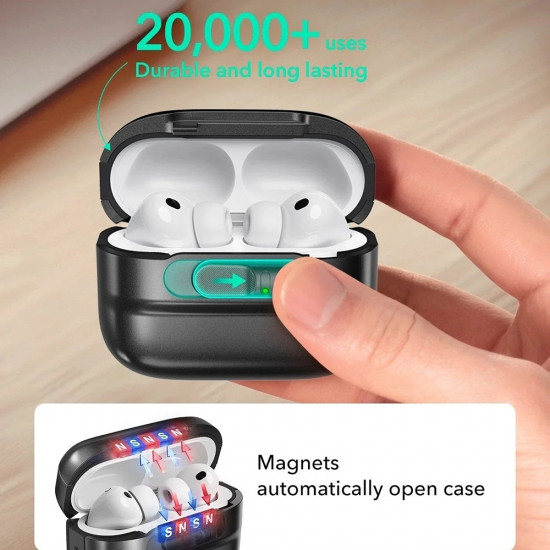 ESR Pulse Magnetic FlickLock Apple AirPods Pro 3 Titanium
