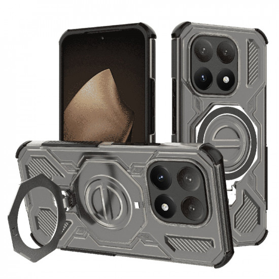 Techsuit Carbon Shield PRO Xiaomi 15T Smoke Black Techsuit Carbon Shield PRO Xiaomi 15T Smoke Black