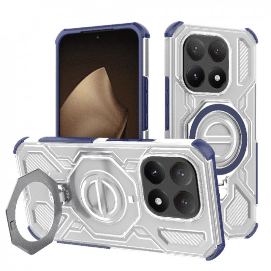 Techsuit Carbon Shield PRO Xiaomi 15T Blue Transparent