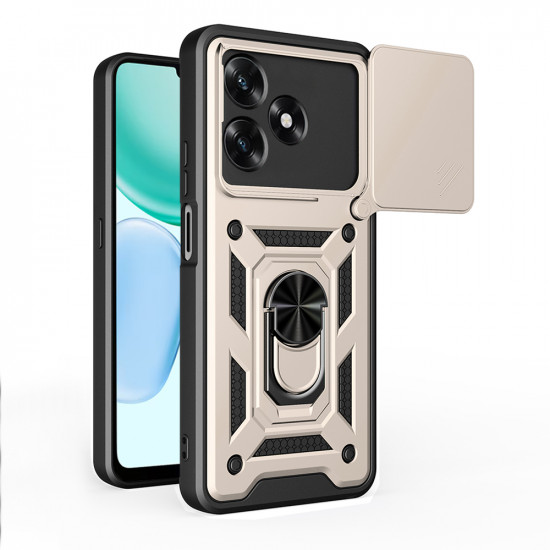 Techsuit CamShield Series Honor X5c Plus Gold