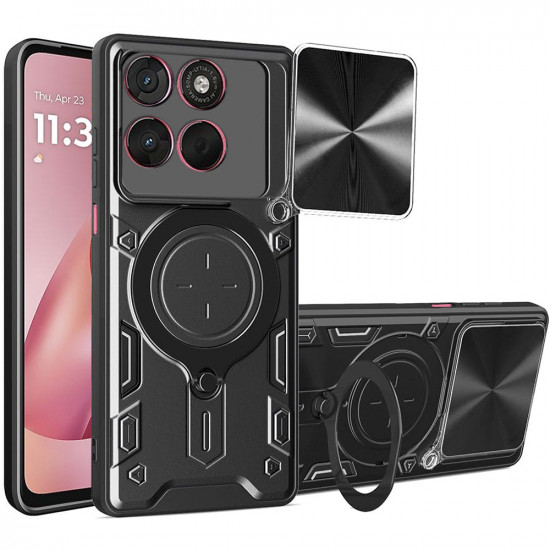 Techsuit CamGuard Pro Motorola Moto G57 Power / G67 Power Black