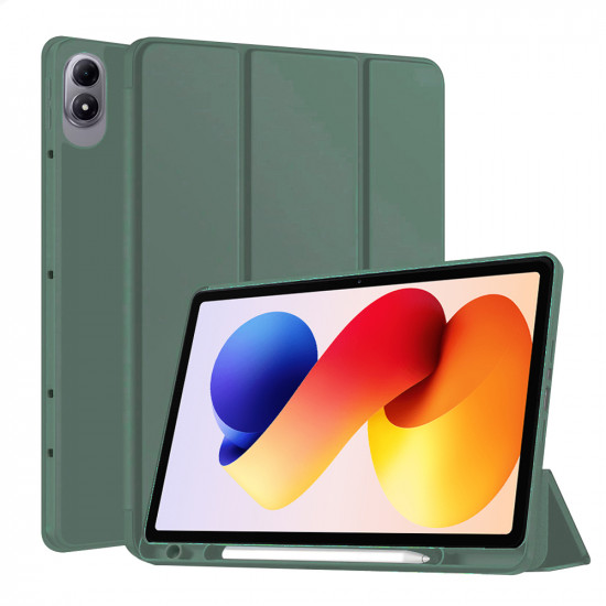 Techsuit Flex Trifold (with Pencil Holder) Xiaomi Redmi Pad 2 Pro Green