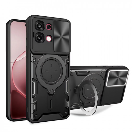 Techsuit CamGuard Pro Oppo A6 Pro 4G / A6 Pro 5G Black Techsuit CamGuard Pro Oppo A6 Pro 4G / A6 Pro 5G Black