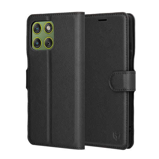Techsuit Leather Folio Motorola Edge 70 Black Techsuit Leather Folio Motorola Edge 70 Black