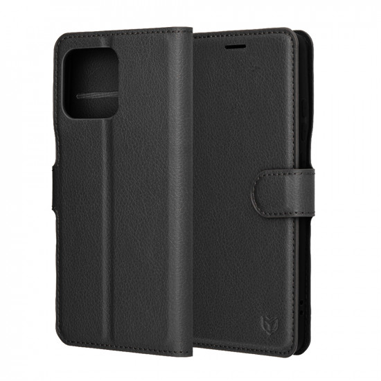 Techsuit Leather Folio Motorola Edge 70 Black Techsuit Leather Folio Motorola Edge 70 Black