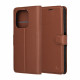 Techsuit Leather Folio Honor 400 Smart 5G / 400 Smart 4G / X7d 4G Brown