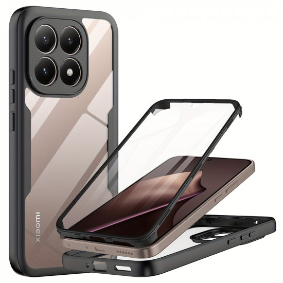 Techsuit ColorVerse 360 Series + Screen Protector Xiaomi 15T Black