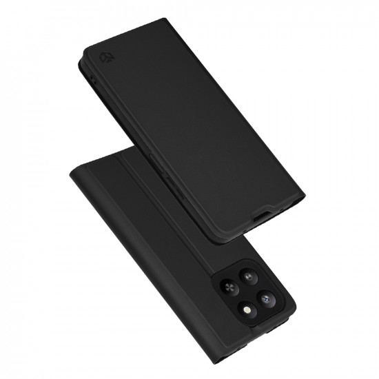 Techsuit Magskin Book Honor 400 Smart 5G / 400 Smart 4G / X7d 4G Black