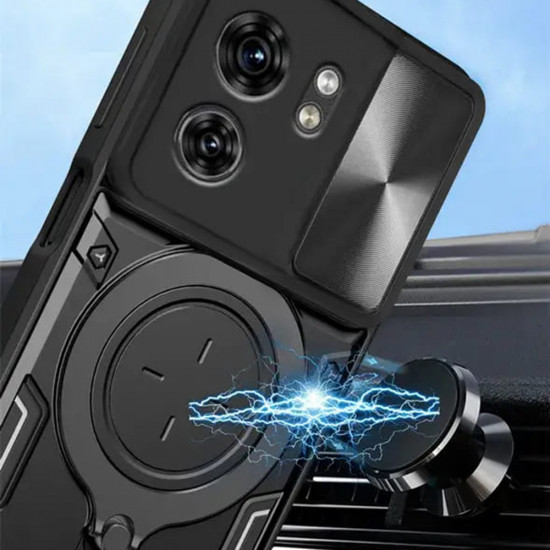 Techsuit CamGuard Pro Honor 400 Smart 5G / 400 Smart 4G / X7d 4G Black Techsuit CamGuard Pro Honor 400 Smart 5G / 400 Smart 4G / X7d 4G Black