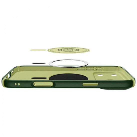 Case Spigen Nano Pop Hybrid Mag MagSafe for iPhone 17 Pro green