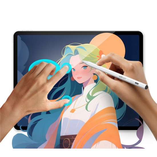 Acefast Stylus Pen (V2) for Phones and Tablets, Universal White