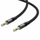 Acefast Audio Cable (J10) 2x mini Jack 3.5mm, Aluminum + Nylon braided, 1m Black Acefast Audio Cable (J10) 2x mini Jack 3.5mm, Aluminum + Nylon braided, 1m Black