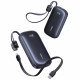 Baseus Power Bank EnerFill FC21 Qpow 3 Ultra (E0027M00) with Detachable Cable, 20000mAh, 22.5W, USB, USB C Cosmic Black Baseus Power Bank EnerFill FC21 Qpow 3 Ultra (E0027M00) with Detachable Cable, 20000mAh, 22.5W, USB, USB C Cosmic Black