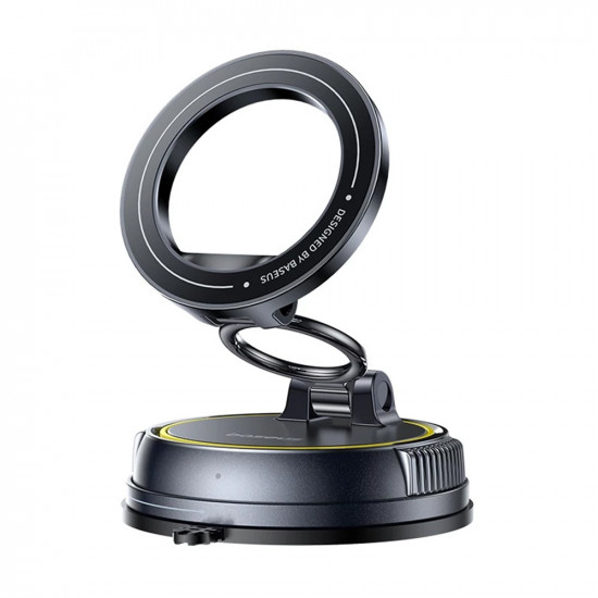 Baseus Car Holder PrimeTrip VC2 Flex (C0013803) Magnetic, for Dashboard/Windshield, Foldable, Adjustable, Vacuum Lock Black Baseus Car Holder PrimeTrip VC2 Flex (C0013803) Magnetic, for Dashboard/Windshield, Foldable, Adjustable, Vacuum Lock Black