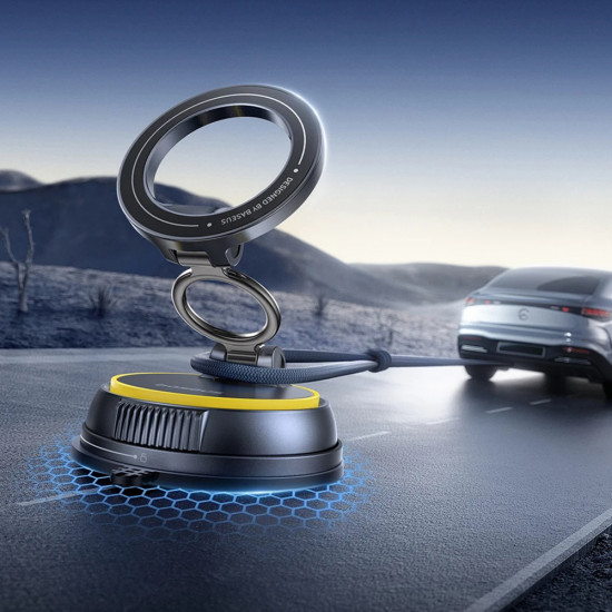 Baseus Car Holder PrimeTrip VC2 Flex (C0013803) Magnetic, for Dashboard/Windshield, Foldable, Adjustable, Vacuum Lock Black Baseus Car Holder PrimeTrip VC2 Flex (C0013803) Magnetic, for Dashboard/Windshield, Foldable, Adjustable, Vacuum Lock Black