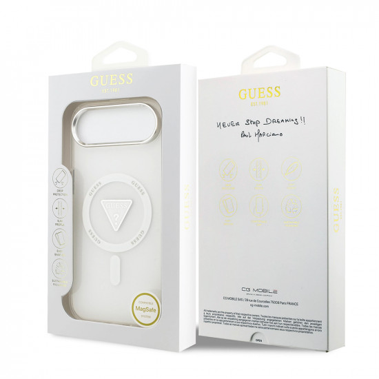 Guess IML Gradient Triangle Logo MagSafe (GUHMP17MHGTMLCGT) iPhone 17 Air Clear