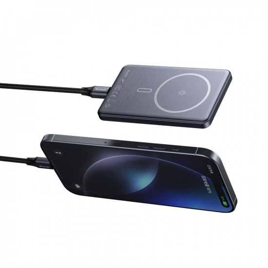Mcdodo Magnetic Power Bank Meta Series (MC 4641) 5000mAh, 20W, Ultra Thin Design Black Mcdodo Magnetic Power Bank Meta Series (MC 4641) 5000mAh, 20W, Ultra Thin Design Black