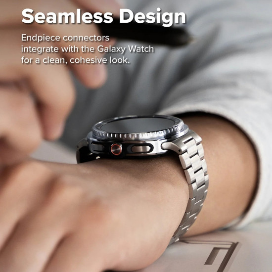 Ringke Metal One Air Samsung Galaxy Watch8 40mm/Watch8 44mm/Watch8 Classic Silver