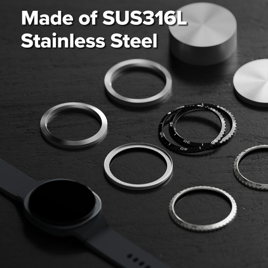 Ringke Inner Bezel Styling Samsung Galaxy Watch8 Classic Silver (GW8C 46 IN 01)