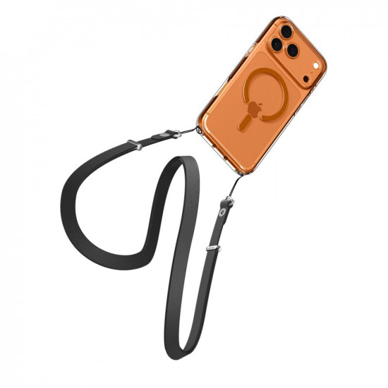 Spigen Ultra Hybrid MagSafe iPhone 17 Pro Clear / Orange Spigen Ultra Hybrid MagSafe iPhone 17 Pro Clear / Orange