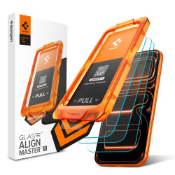Spigen Glas.tR Align Master Slim (3 pack) iPhone 17 Pro Clear