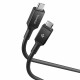 Spigen Data Cable Essential (EB10020CC) Fast Charging, Type C to Type C, 100W, 5Gbps, E Marker Chip, 2m Black Spigen Data Cable Essential (EB10020CC) Fast Charging, Type C to Type C, 100W, 5Gbps, E Marker Chip, 2m Black