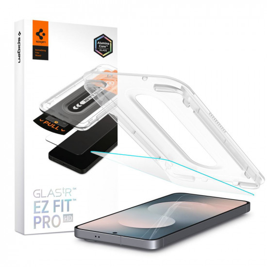 Spigen Glas.tR EZ FIT Pro HD Samsung Galaxy S25 FE Clear