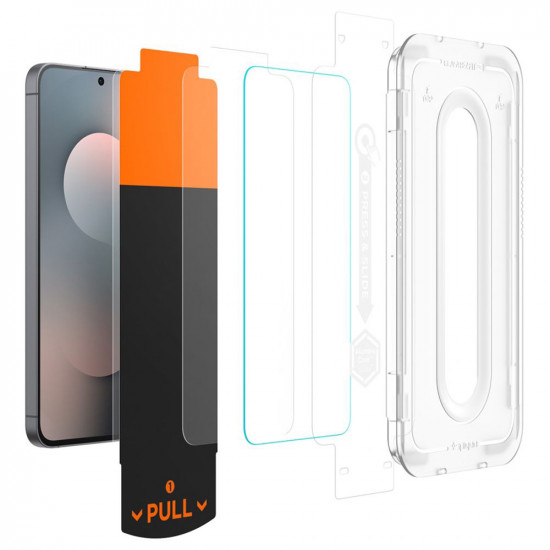 Spigen Glas.tR EZ FIT Pro HD (2 pack) Samsung Galaxy S25 FE Clear